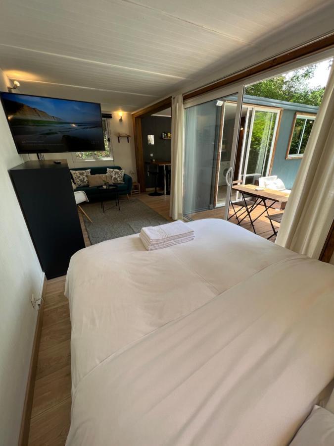 Superbe Cabane Jacuzzi Jardin Clim Wifi Parking 메이헤이유 외부 사진